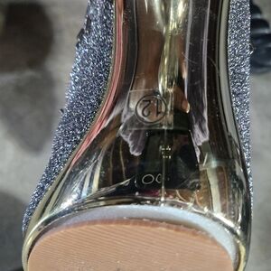 Sparkling Silver Heels